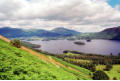 A fine view of Derwentwater from the slopes of Catbells