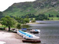 Ullswater - boats and Place Fell