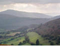 From Cwm Iau - the view westwards