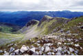 The view south, from Sgor an Iubhair