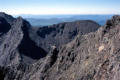 The ridge to Am Basteir - note the &quot;Gendarme&quot;