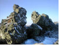 Rocks on the ridge
