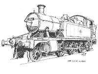 Drawing of GWR 2-6-2T 4566