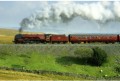 46229 heads north at Ribblehead