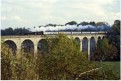 ...steaming across the viaduct at Chirk