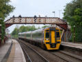 158 831 leads a Holyhead - Birmingham International service