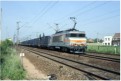 BB22303 on a freight from the tunnel, Hazebrouck