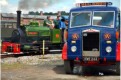 Jack Lane and a visiting Albion lorry