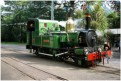 No 1 &quot;Sutherland&quot; poses at Laxey