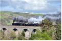 The Cathedrals Explorer - 45407 & 44871 at Knucklas