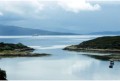 &quot;Britannia&quot;. The hills of Skye form the backdrop