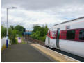 Kirkcaldy: 800 108, the 0708 Leeds to Aberdeen, is ready to depart