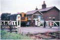 Demolition train at Littlethorpe, 1970