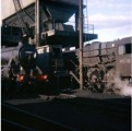 45017 and 45231 beside the coaling tower, Carnforth