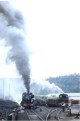 E96 coaling and raising steam, Sernada do Vouga
