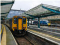 Carlisle - 156 443, our train for Ravenglass