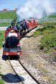 Joan and John on the level crossing, Rhyl