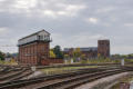 Severn Bridge Junction and the abbey