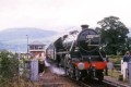 5305 heads the Royal Highlander across Corpach swing bridge