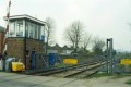 The unusual box and level crossing on the branch to the Home Fire plant