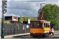 Tram at the pit village