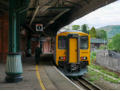 Looks brand new! Cardiff Bay shuttle at Pontypridd