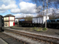 Wagons - and the Garsdale turntable, Keighley