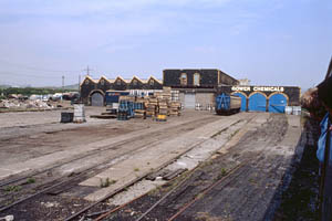The former Dan-y-Graig shed